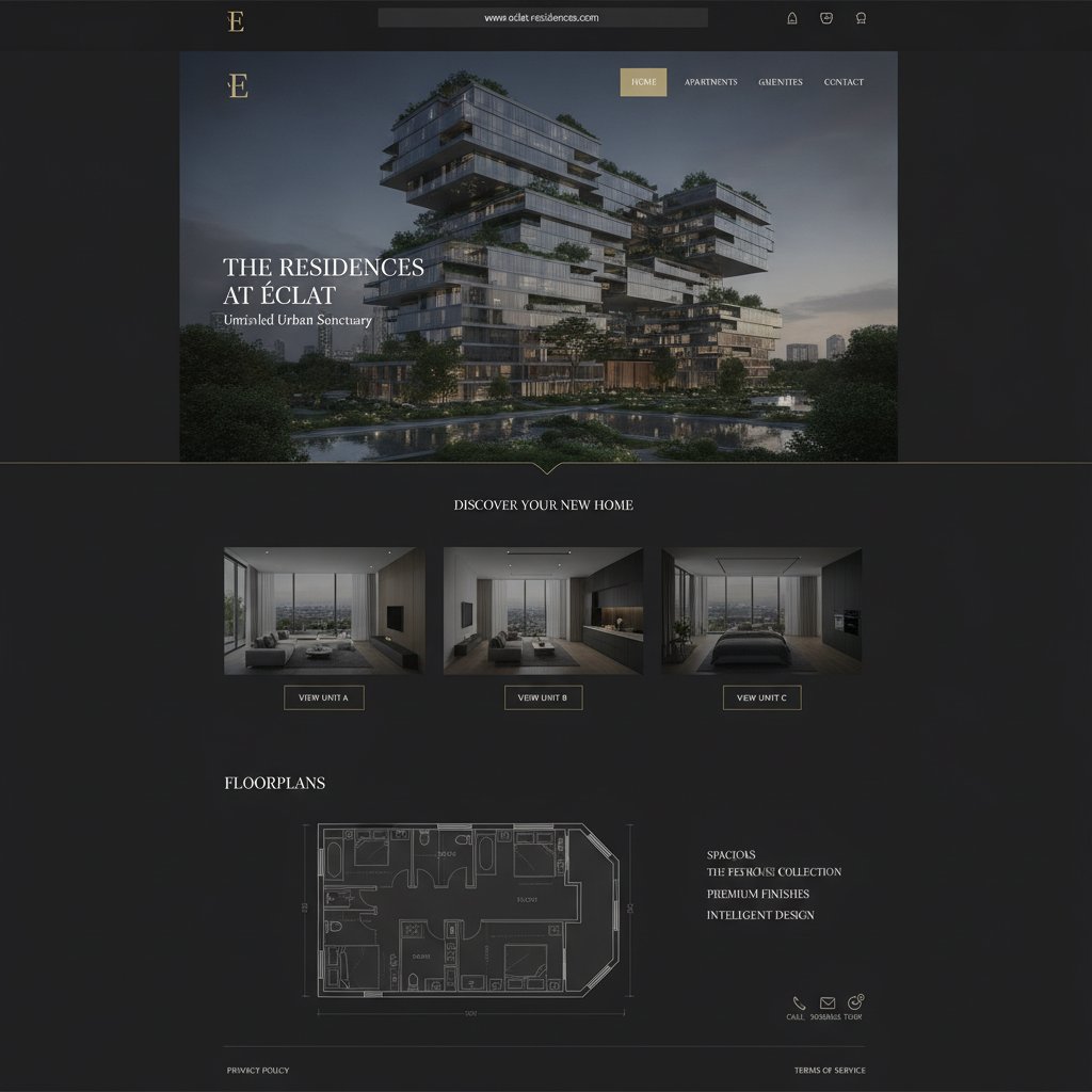 Mežs Apartments — nekustamā īpašuma mājaslapa